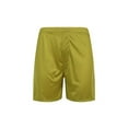 thumbnail image 2 of DPTALR George Men's Solid Loose Casual Shorts Elastic Mid-Waist Home Sleep Fitness Sports Shorts,Green,Big and Tall Men XL, 2 of 5