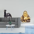 thumbnail image 2 of Figura de resina de Buda con forma de perro, escultura animal, decoración del hogar, centro de mesa, escritorio, sala de estar, hotel, adorno de Feng, 2 of 8