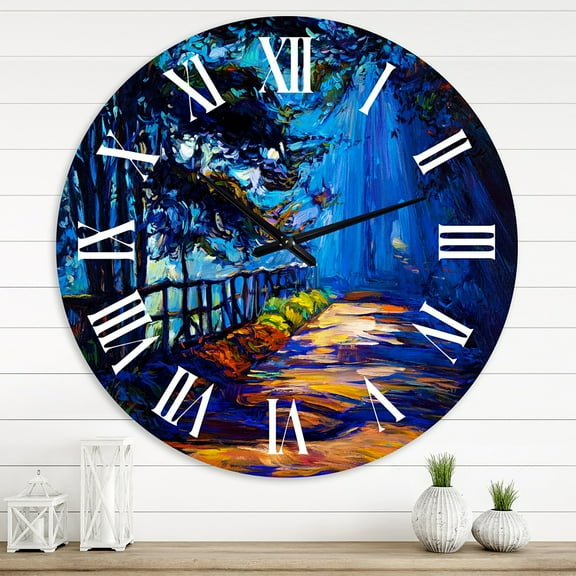 Designart 1 in Quartz Wall Clock