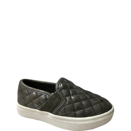 Wonder Nation Toddler Girls' Casual Quilted Slip On