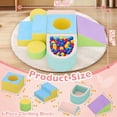 thumbnail image 2 of Juguetes de escalada para niños pequeños JUOIFIP, bloques de espuma de 6 piezas con piscina de pelotas, 2 of 8