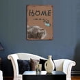 thumbnail image 3 of Vintage Tin Sign Home Is Where The Cat Is Quote Metal Tin Sign Gifts for Cat Lovers Pet Cat Sign, Kitty Sign, Animal Wall Art, Plaque Hanging Wall Art, Lovely Cat Retro Tin Sign 12"x16", 3 of 8