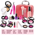 thumbnail image 7 of BYTEWAR Kids Pretend Play Makeup Kit Realistic Fake Cosmetic Play Set 21 Pieces with Portable Case, 7 of 7