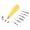 Yellow, variant on Rubber Block Stamp Cutter with 6 Carving Head Ergonomic Handle Linoleum Cutter For Block Printing Block Stamp Carving