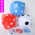 thumbnail image 2 of 亚马逊现货酒吧游戏大号PVC充气骰子充气色子充气筛子厂家当天发Blue Deng Xun unisex, 2 of 2