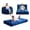 Blue, variant on Hobestluk Giant Bean Bag Chair Bed for Adults, Large Bean Bags with High-Density Foam Filling, Convertible Big Sofa Bed Couch for Living Room, Bedroom, Playroom (Grey, Twin)
