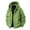 Green, variant on Rain Jackets for Men Water Resistant Softshell Raincoat Full Zipper Hiking Jackets Outdoor Quick Dry Hoodies Black XXXL(XXXL)