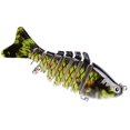 thumbnail image 1 of Soidarity Señuelo de pesca de 10 cm Crankbait cebo de natación de 7 segmentos cebo de pesca de simulación con anzuelo, C Type3 NO3 Soidarity OD000206-03B, 1 of 6
