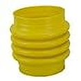 thumbnail image 3 of 220mm Bellows Boot Jumping Jack Compactor Bellow for Wacker Rammer Tamper Polyurethane Yellow, 3 of 4