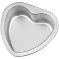 thumbnail image 1 of DIY Cake Pan Heart Shaped Cake Mold Reusable Aluminum Alloy Cake Mold Removable Cake Pan, 1 of 5