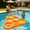 Orange, variant on Bawilom Inflatable Water Interactive Strategy Game With Triangular Appearance With 6 Holes For Pool Party Beach