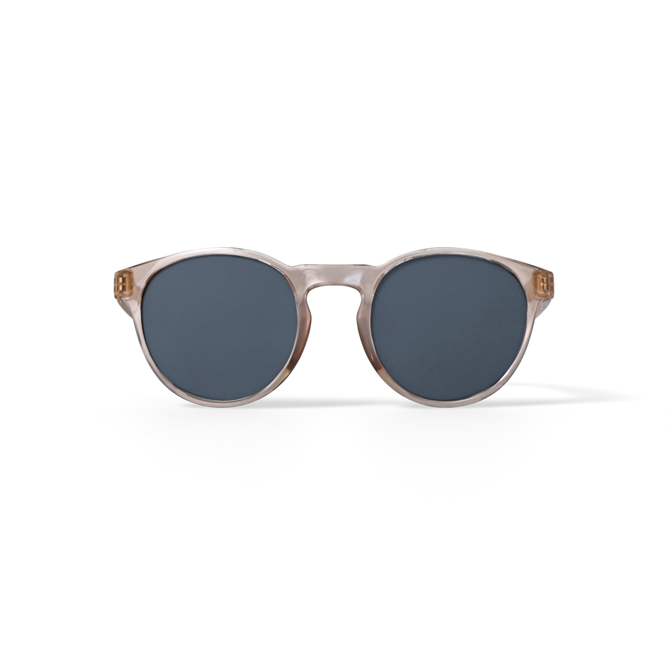 Hurley Men's Rx'able Sport Polarized Sunglasses, HSM3009PWM Crest, Nude/Crystal, 51-21-140, with Case