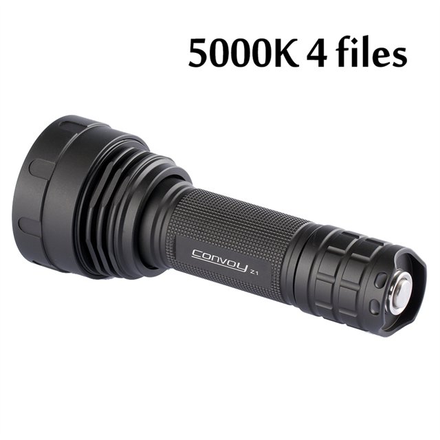 Temperature Control Zoomable Waterproof Flashlight SST40 LED 2000LM 4 Modes Adjustable Reverse Switch Flashlight ,Powerful Illumination