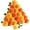 Orange Yellow-8pcs, variant on 8pcs Artificial Chrysanthemum Ball Flowers Silk Hydrangea Bridal Wedding Bouquet for Home Garden Party Office Coffee House Decoration
