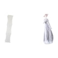 thumbnail image 1 of Pantalla De Lámpara De Salón Con Figura De Niña De Cerámica, Estatua De Dama De Porcelana, Adorno Nórdico Moderno Para Estantería, Armario O Escritorio., 1 of 8
