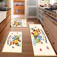 thumbnail image 2 of Kitchen Rugs Sets 3 Piece with Runner Floral Kitchen Floor Mat Carpet Farmhouse Rugs and Mats Non Skid Washable Runner Rug for Kitchen Office Sink Laundry, 2 of 12