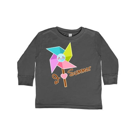 

Inktastic I Love Summer pinwheel Gift Toddler Boy or Toddler Girl Long Sleeve T-Shirt