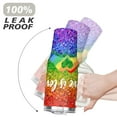 thumbnail image 6 of the Rainbow Gradually Changes the Heart on the Palm 40 Oz Tumbler with Handle Lid and Straw, Stainless Steel Double Walled Vacuum Insulated Cup, Cute Birthday Gifts Tumbler for Women Men Friends, 6 of 7