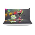thumbnail image 3 of Invader Zim Gir 3 Pieces Bedding Sets Comfortable Soft Comforter Sets Decoration Bedroom Gifts With 1 Duvet Cover 2 Pillowcases, 3 of 7