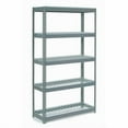 thumbnail image 2 of Global Industrial Extra Heavy Duty Shelving 48"W x 12"D x 72"H With 5 Shelves, Wire Deck, Gry, 2 of 3