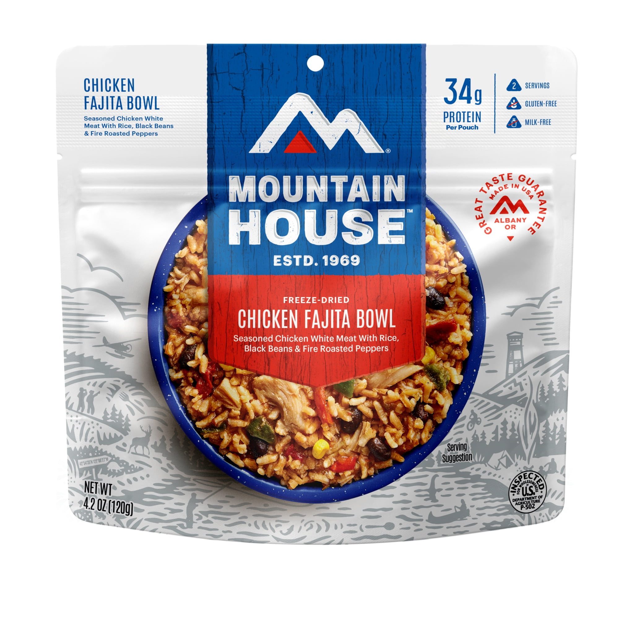Mountain House Chicken Fajita Bowl
