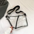 thumbnail image 3 of Bolsa De Pecho Bolsa de mensajero de PVC Correa ajustable Bolsa de cintura transparente Compras al aire libre Senderismo Ndcxsfigh Para Estrenar, 3 of 5
