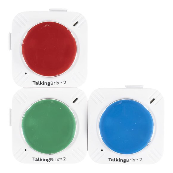 AbleNet TalkingBrix 2 Dispositif de Génération de Discours Multi-Message - Communicateur Multi-Message - Produit 10000032