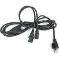 thumbnail image 3 of [UL Listed] OMNIHIL 10FT 3 Prong Power Cord Splitter Compatible withDell 8900-XPS Series Desktop - Power Two Devices at the Same Time, 3 of 5