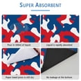 thumbnail image 4 of Premium Washable Pee Pads, Reusable Dog Potty Pads with Attractive Geometric Patterns, 24" x35" (Texture/leopard /Geometry), 4 of 8