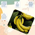 Banana NonSlip Rubber Bottom Personalized Custom Square Desk Mat