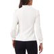 thumbnail image 3 of INSPIRAR CHIC Blusa Elegante de Manga Larga para Mujeres con Volantes y Cuello de Lazo Top de Trabajo M Blanco, 3 of 6
