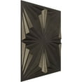 thumbnail image 2 of Ekena Millwork 19 5/8"W x 19 5/8"H Asher EnduraWall Decorative 3D Wall Panel, Universal Aged Metallic Weathered Steel (12-Pack for 32.04 Sq. Ft.), 2 of 6