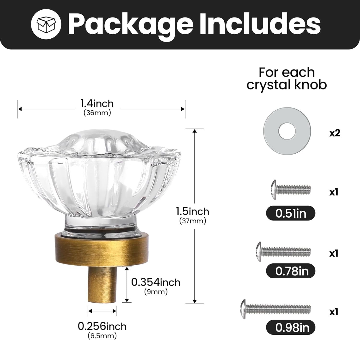 Cabinet Knobs  Cabinets Knob 8 Pack, Antique Brass Small Pull Clear  For Closet Dresser Drawers Cupboard Wardrobe, Solid Alloy Retro Pulls Single-Hole Old Fashioned Handle