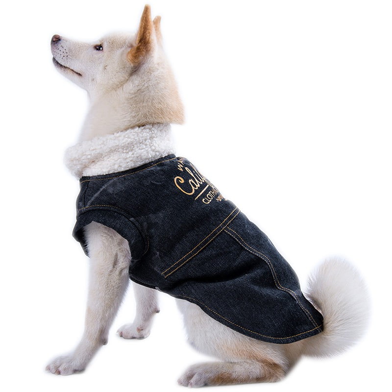Pet Dog Winter Fleece Warm Jacket Coat Puppy Thicken Sweater Clothes Suit - 0 ...
