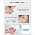 thumbnail image 4 of Hearing Protection Earplugs, Ear Plug-Noise Reduction, 27*22*15mm(S/L)-Pink, 4 of 5