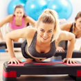 thumbnail image 4 of VibrantEcho  Aerobic Step Platform, Exercise Stepper in Multiple Colors - Home Gym Fitness Equipment for Cardio, Core, Leg Toning, Balance Training and Low-Impact Workouts, 4 of 17