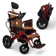 thumbnail image 1 of Majestic Buvan Electric Wheelchair, Folding Lightweight Wheelchairs, Motorized Wheel Chair, 17.5″ Wide Seat, 20AH Battery 17+ Miles Range, 310 Lbs Weight Capacity, 1 of 6