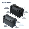 thumbnail image 6 of Attwood Group 29/31 Marine Battery Box, Vented Battery Case with Hold-Down Strap and Mounting Hardware, Black, 6 of 6