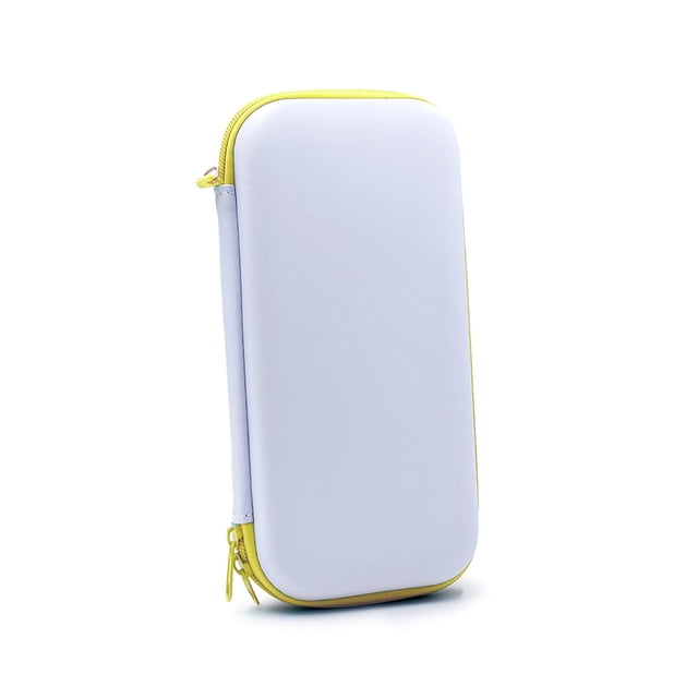DEWIN Étui de Transport pour Console de Jeu Absorbant les Chocs Anti-Rayures Sac de Rangement Rigide pour Switch Lite Jaune