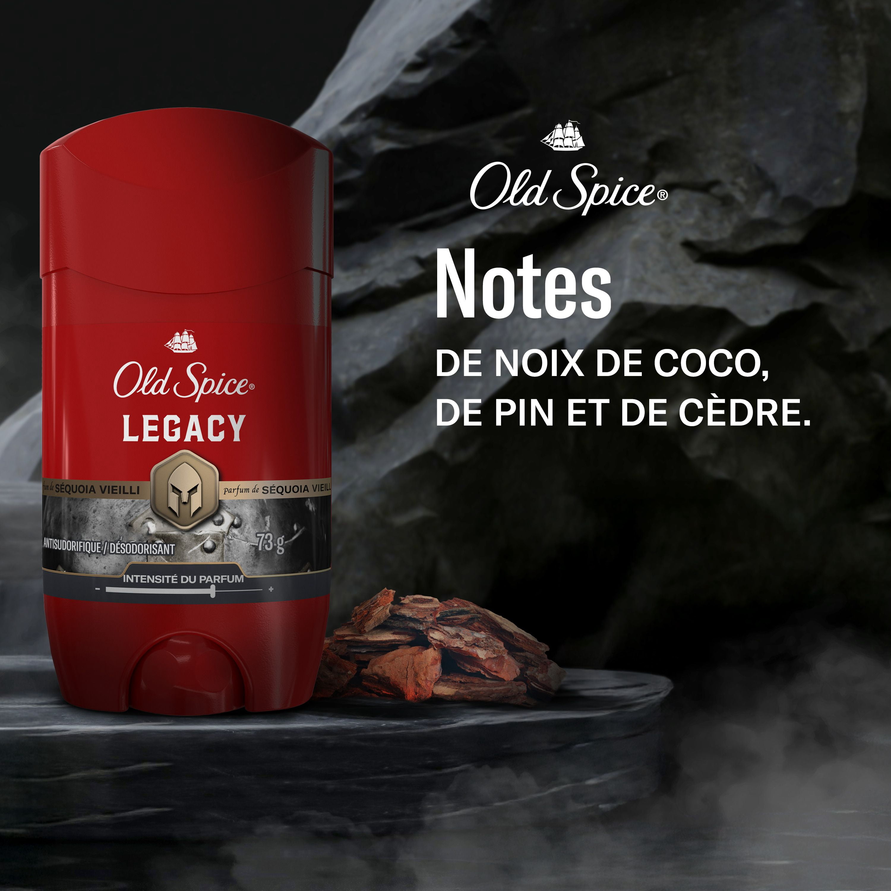 Old Spice Red Collection Invisible Solid Legacy 12/73G