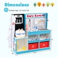 thumbnail image 3 of Costway Bureau de Docteur avec Film Radiographique ECG Moniteur Robinet Bleu, 3 of 10