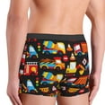 thumbnail image 5 of Balery Construction Truck Men's Boxer Briefs, Soft and Breathable Cotton Underwear with nylon Waistband-Medium, 5 of 9