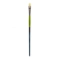 thumbnail image 2 of Princeton Brush Snap Long Handle White Synthetic Taklon Brush, Bright, 8, 2 of 2