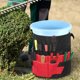 thumbnail image 3 of Samfox Bucket Bag, Multiusos Garden Bucket Bag Organizer Soporte para herramientas de jardinería 42 bolsillos, 3 of 5