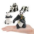 thumbnail image 2 of Set de figuras Realistic Panda de PVC para bebés y adultos, 3 piezas, 2 of 2