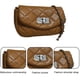 thumbnail image 3 of Bolso de hombro para mujer, bolso de mano de moda para mujer, bolsos cruzados acolchados con cadenaCaqui oscuro:;:;, 3 of 6