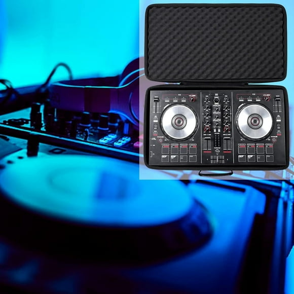Estuche para controlador de dj pionero ddj-flx4 ddj-400 ddj-sb2, Bolsa de transporte para controlador de dj con revestimiento de eva que absorbe los Golpes, Bolsa para controlador