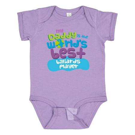 

Inktastic World’s Best Billiards Player Daddy Gift Baby Boy or Baby Girl Bodysuit