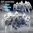 thumbnail image 2 of STEM Robotics Kit, Ki-ds Building Toys Ages 8-12 - Motorized Mechanical Robot Model, 3D Puzzle Engineering Science Kit, DIY Educational Learning Gift for B-oys & Gi-rls, 2 of 9