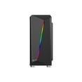 thumbnail image 2 of Bgears b-Vigor RGB Black Steel / Plastic / Tempered Glass ATX Mid Tower Computer Case with RGB Front Panel, 2 of 5